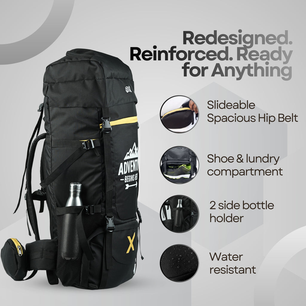 Sytro SHELLX ONYX 80L Trekking Backpack