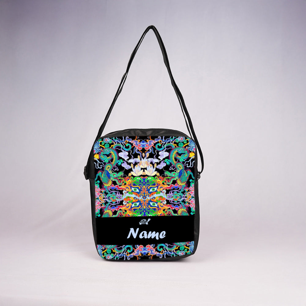 Sytro Trio Custom Name Crossbody Bag
