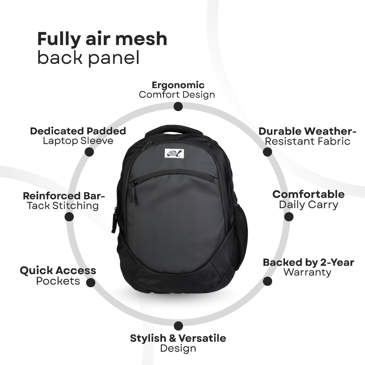 Sytro Shell Metropack Laptop Bag