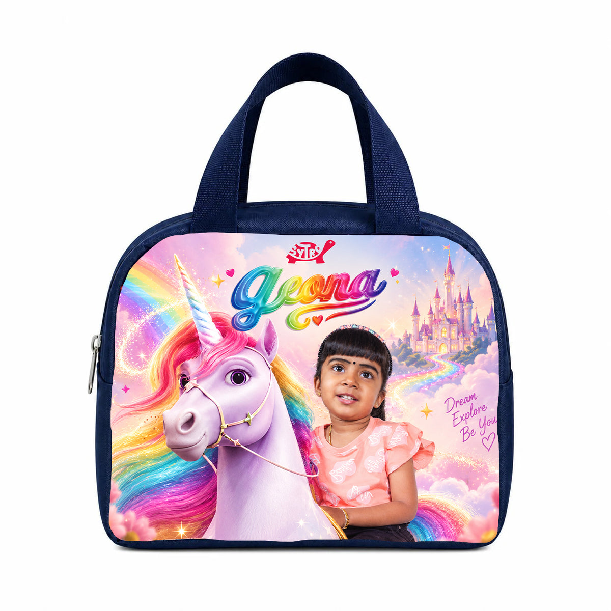 Unicorn Rider Lunch Bag