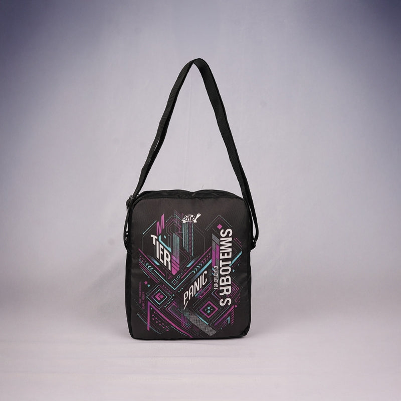 Sytro Cyber Grid Crossbody Bag