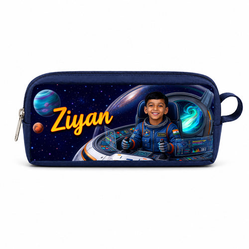 Galaxy Rider personalised pencil pouch