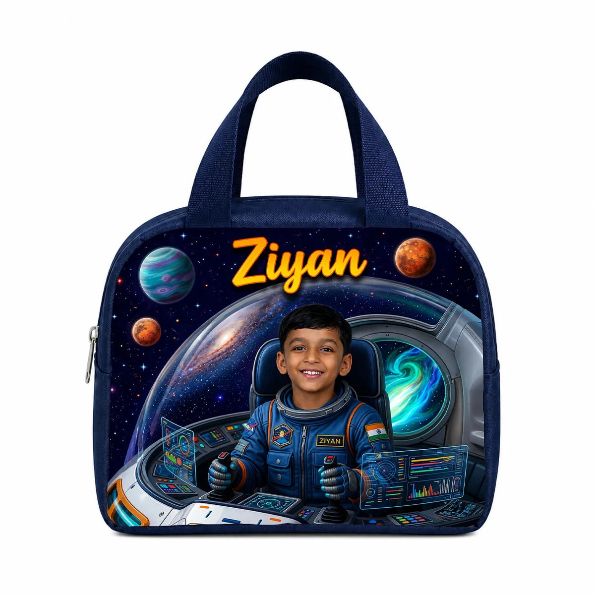 Galaxy Rider Lunch Bag